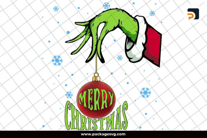 Grinch Merry Christmas PNG, Christmas Film PNG