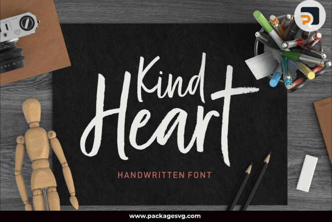 Kind Heart Font Duo, OTF TTF File