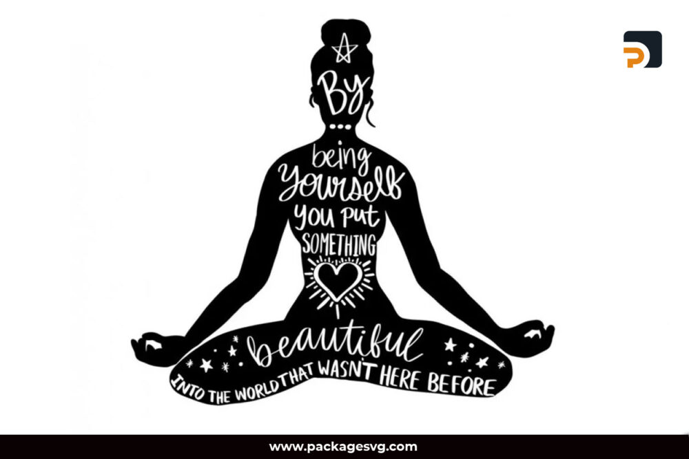 Women Yoga Quotes SVG PNG EPS DXF PDF JPG AI