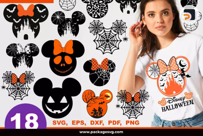 Disney Halloween Bundle SVG