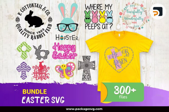 Easter SVG Mega Bundle, 300+ Designs