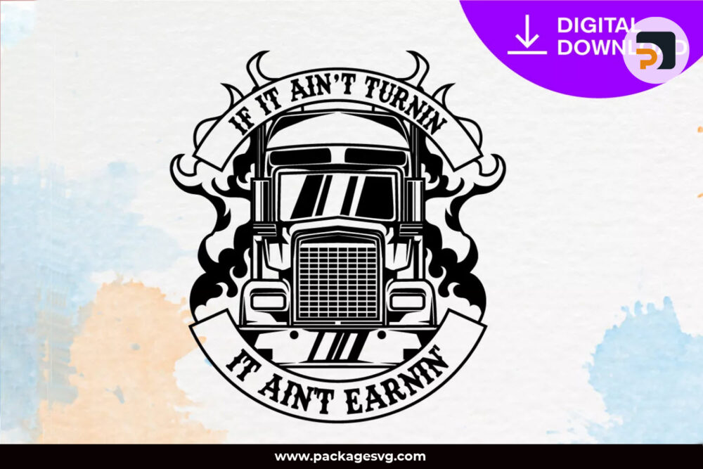 Trucking Truck Driver SVG PNG DXF JPG, Printable Mugs and Wall Art