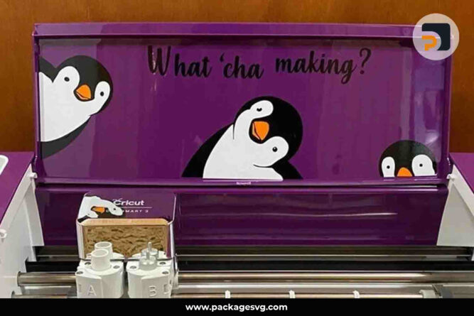 Cute Penguins SVG, What Cha Making Cricut SVG