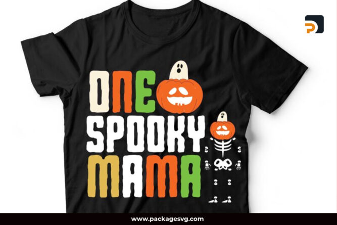 One Spooky Mama SVG