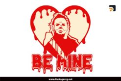 Be Mine Heart SVG, Horror Valentine SVG PNG DXF EPS