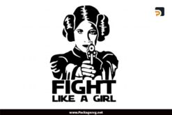 Fight Like A Girl SVG