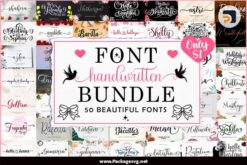 Font Handwritten Collection Bundle