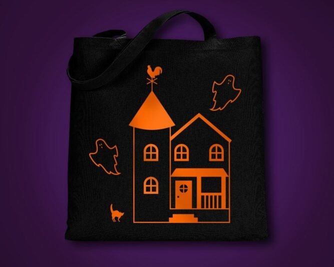 Halloween Haunted House SVG