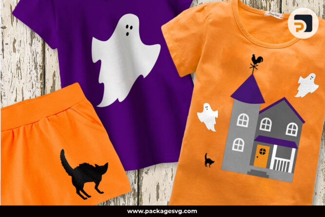 Halloween Haunted House SVG