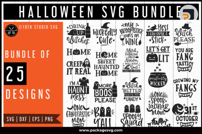 Halloween Witch Bundle SVG