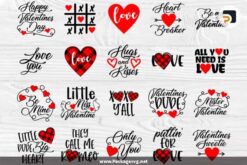 Hello Valentine SVG Bundle