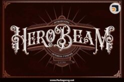 Hero Beam Font OTF TTF File Digital Download LCY7ELLF|||||||||