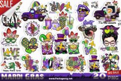 Mardi Gras Sublimation Designs Bundle