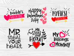 20 Kids Valentines Designs SVG PNG EPS JPG PDF LCSE3634||||