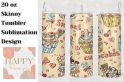 20 Oz Skinny Tumbler Template LDVEHWNA||