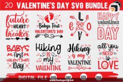 Valentine's Day SVG Bundle