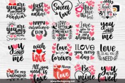 Valentines SVG Bundle