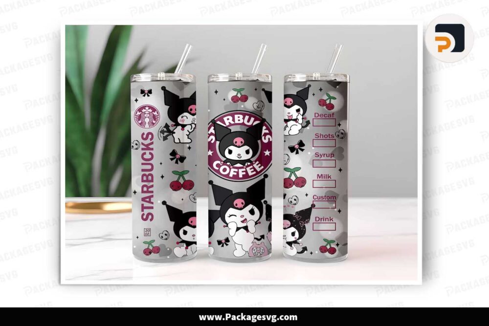 Cute Caties Sublimation Tumbler, 20oz Tumbler Wrap PNG LN02HH3M