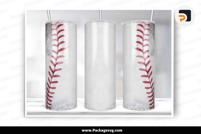 Dirty Baseball Sublimation PNG, 20oz Tumbler Wrap LMBHNGHR