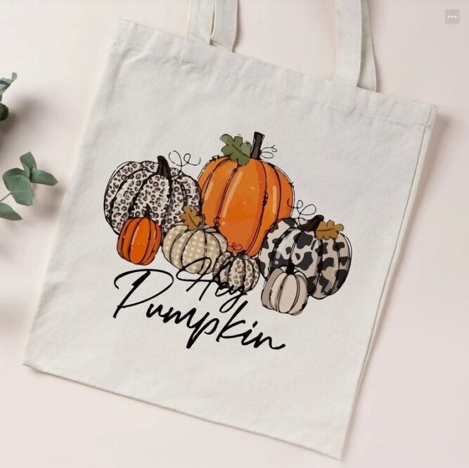 Vintage Hey Pumpkin PNG, Leopard Fall Pumpkin Design LMVCUX4V