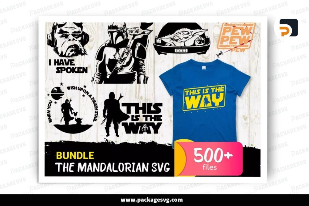 The Mandalorian SVG Mega Bundle, 500 Design Files LRKEV12N (4)