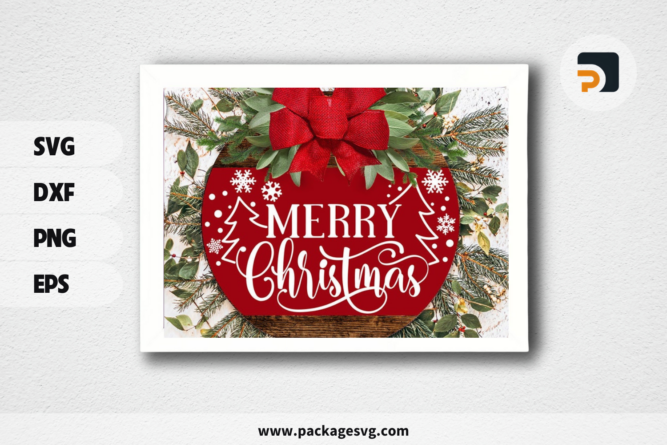 Merry Christmas SVG | Winter Design