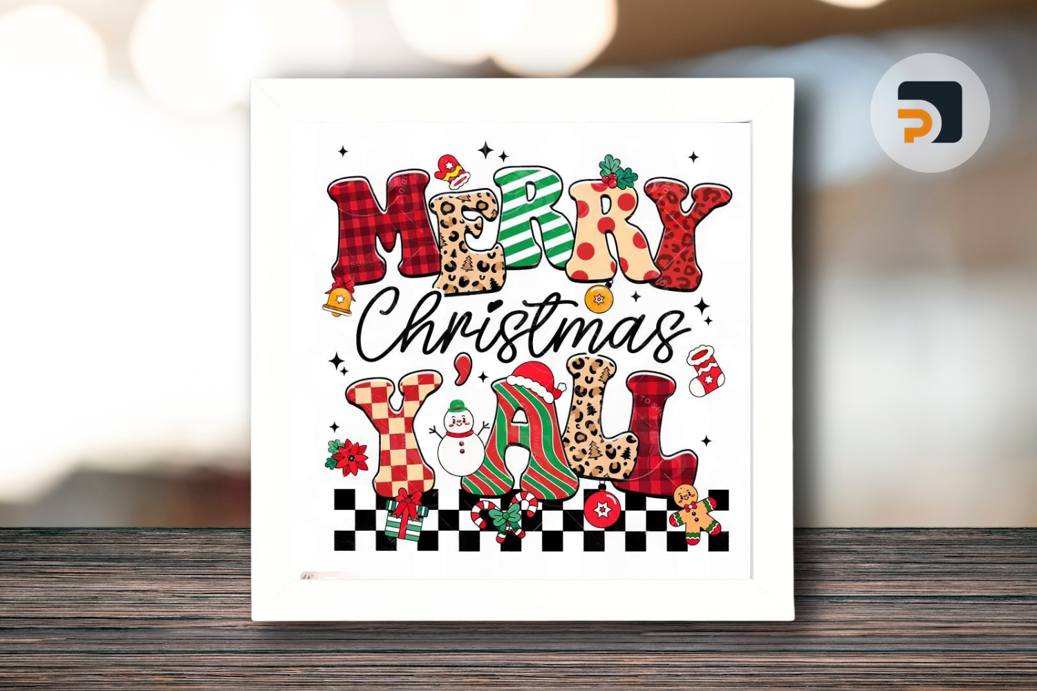 Merry Christmas Y’ALL , Christmas Shirt Sublimation Designs