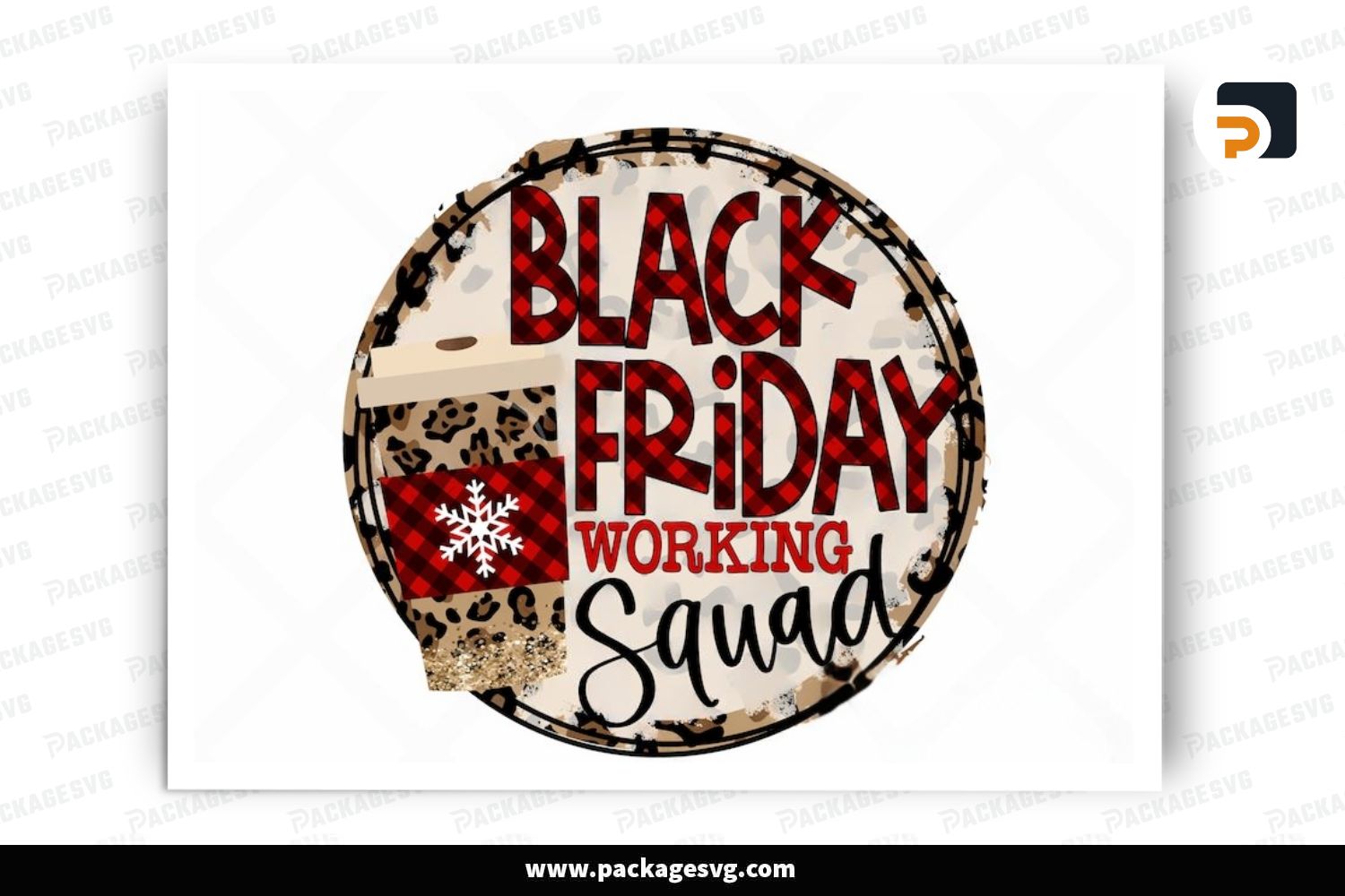 Black Friday Working Squad PNG, Black Friday Sublimation Design PNG