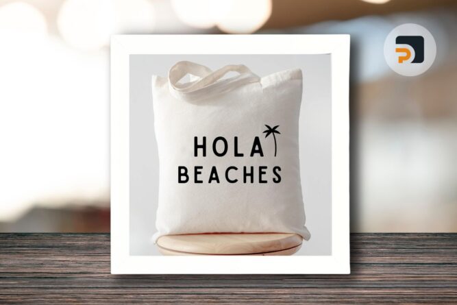 Hola Beaches SVG, Summer Svg, Svg Designs, Cricut Cut Files